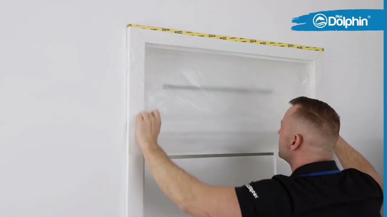 Blue Dolphin Masker – Taśma Washi z Folią Malarską