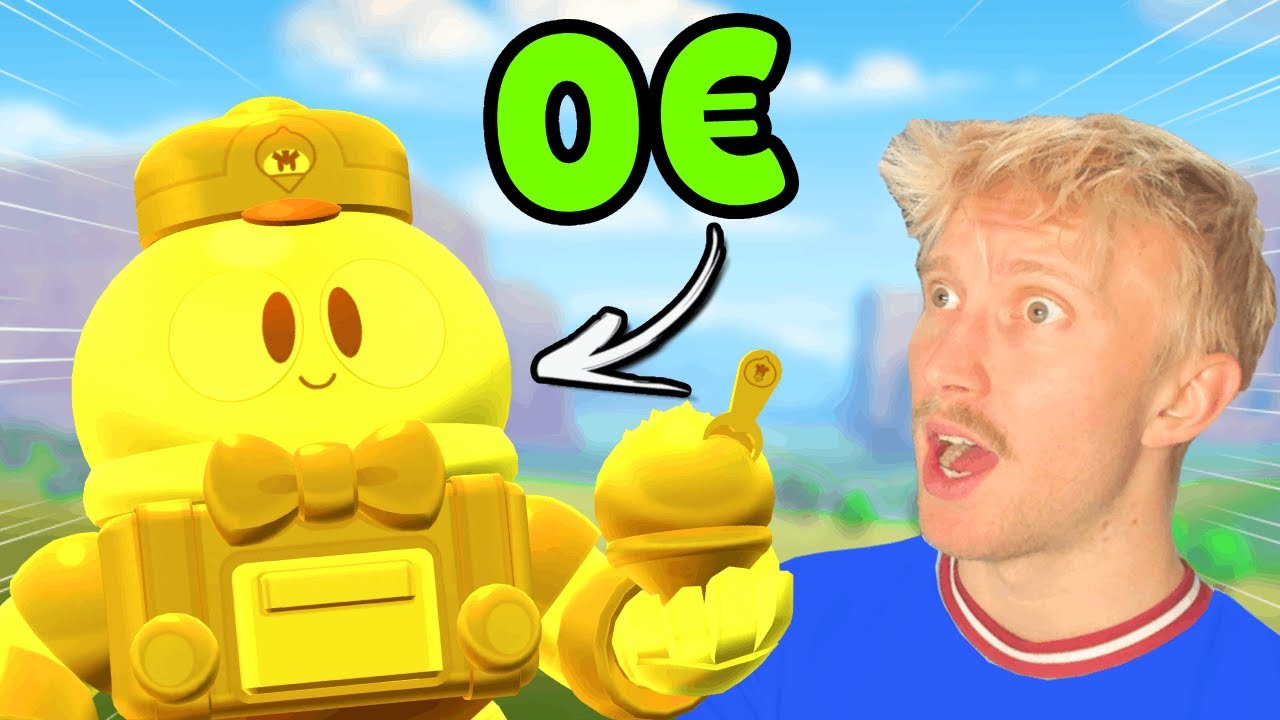 Ilmaiskäyttäjän EKA *KULTASKINI* 🤯😂 | RULLA PÄÄTTÄÄ | Brawl Stars Suomi