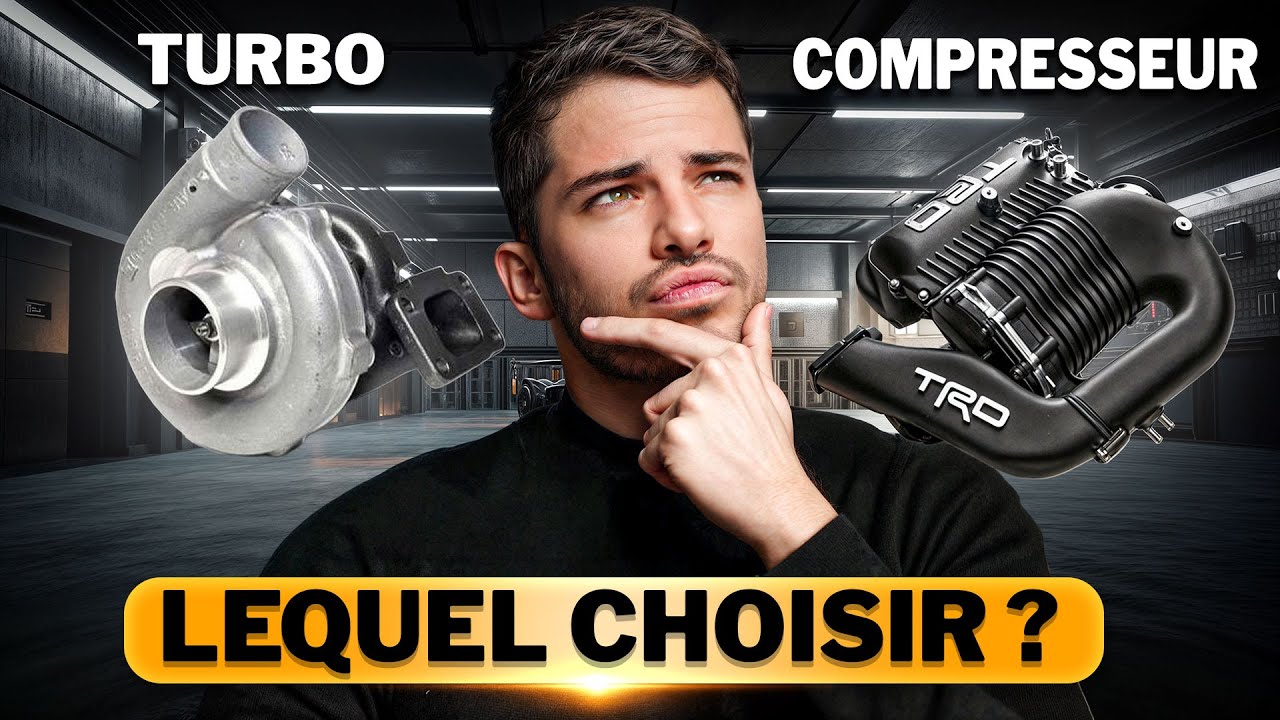 Turbo ou compresseur ??  Expliqué par un PRO !