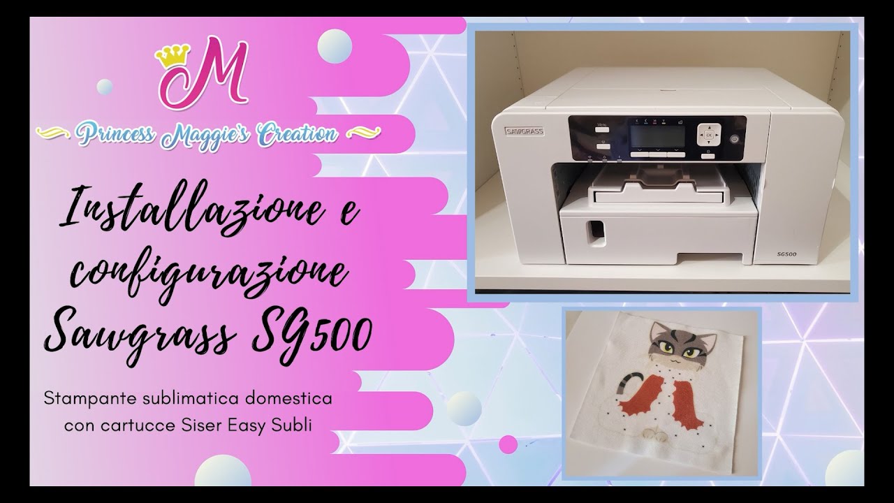 Installazione e configurazione Stampante SawGrass SG500
