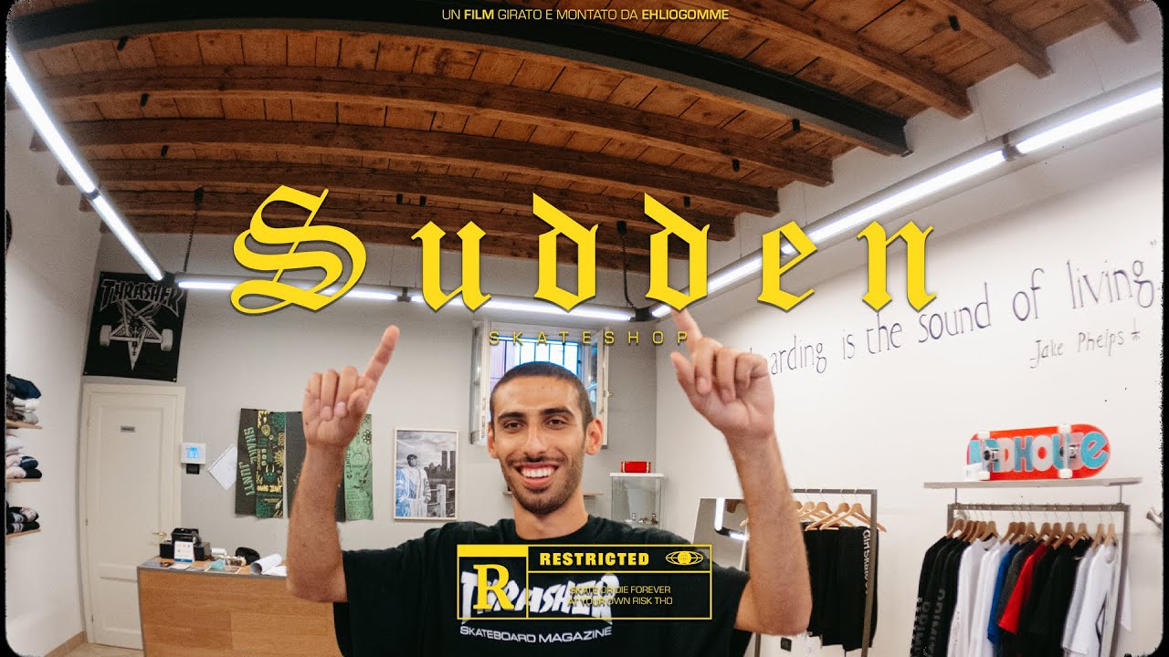 Aprire uno SKATESHOP a 22 ANNI!? 😳 | Sudden Skateshop