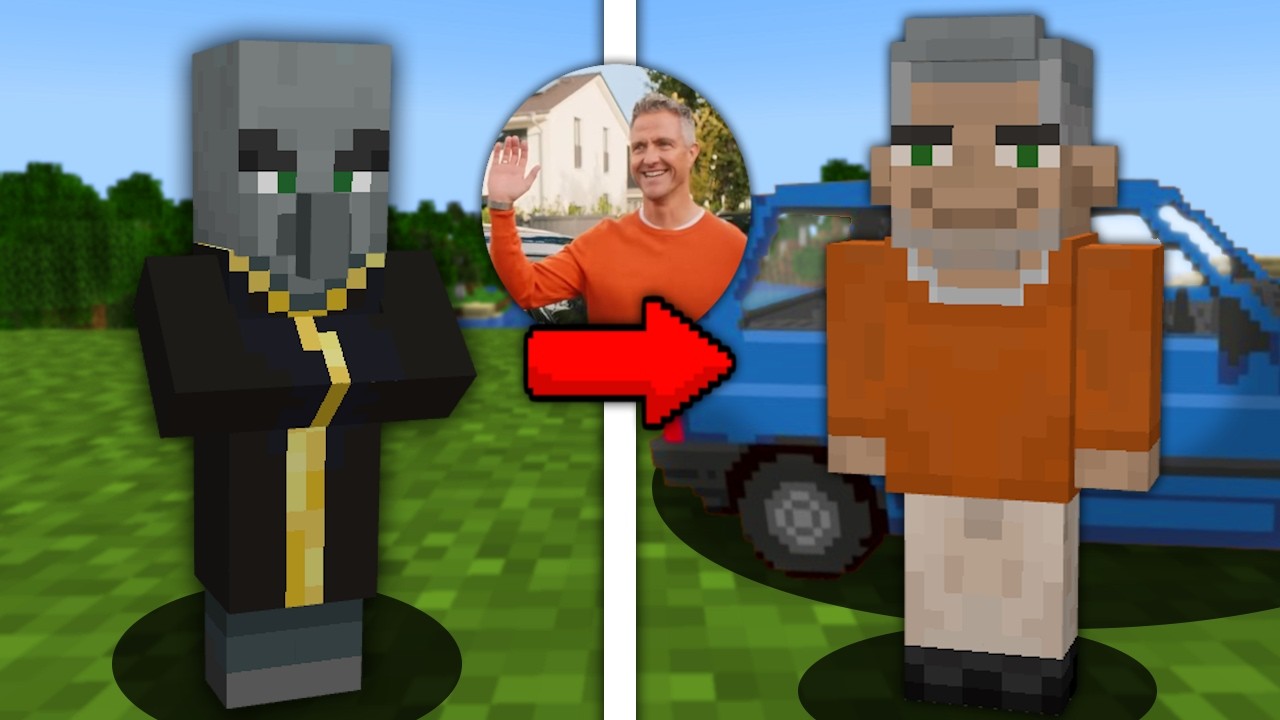 Ich mache Minecraft Mobs zu bekannten Memes ...