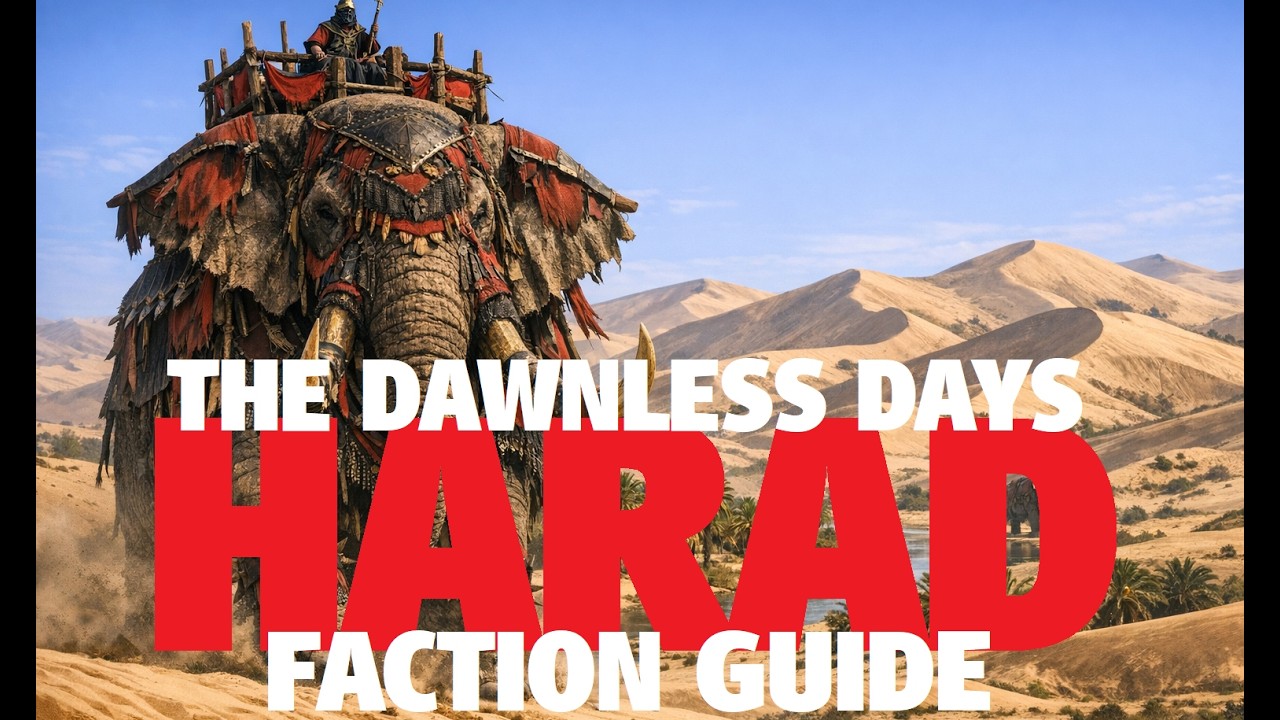 Empire of Harad! The Dawnless Days: The Lostladen Tribes Faction & Campaign Guide - Total War Attila