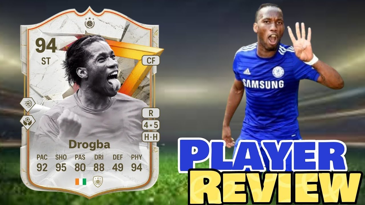 EA FC 24 DIDIER DROGBA 94 PLAYER REVIEW