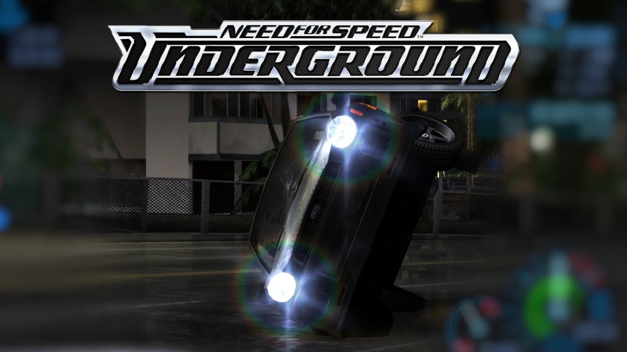 Автошкола экстремального вождения в NFS Underground 😂