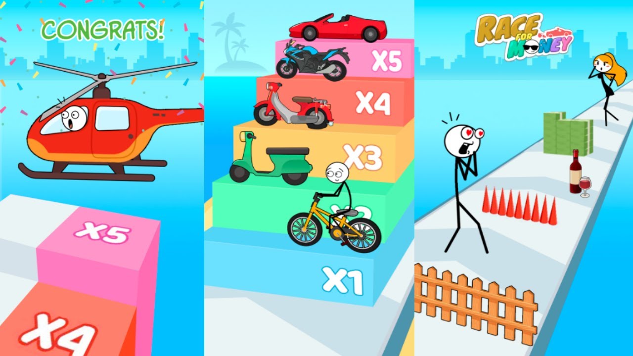 Money Race Level 1-50 WALKTHROUGH GAMEPLAY | WEEGOON