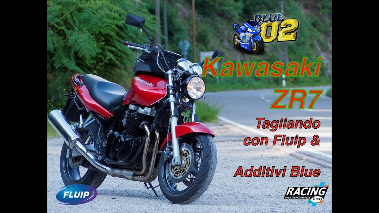 Tagliando Kawasaki ZR7 con Fluip Pro 5w50 Racing Bike
