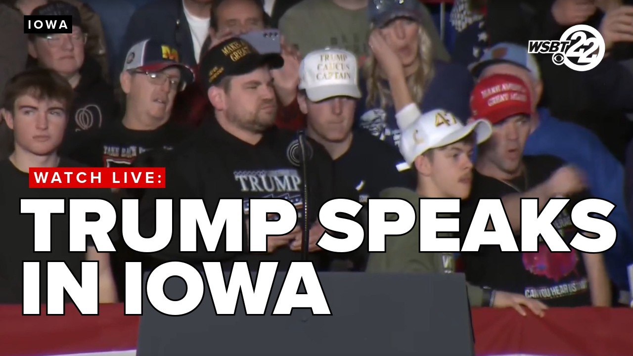 President Trump Speaks in Iowa
