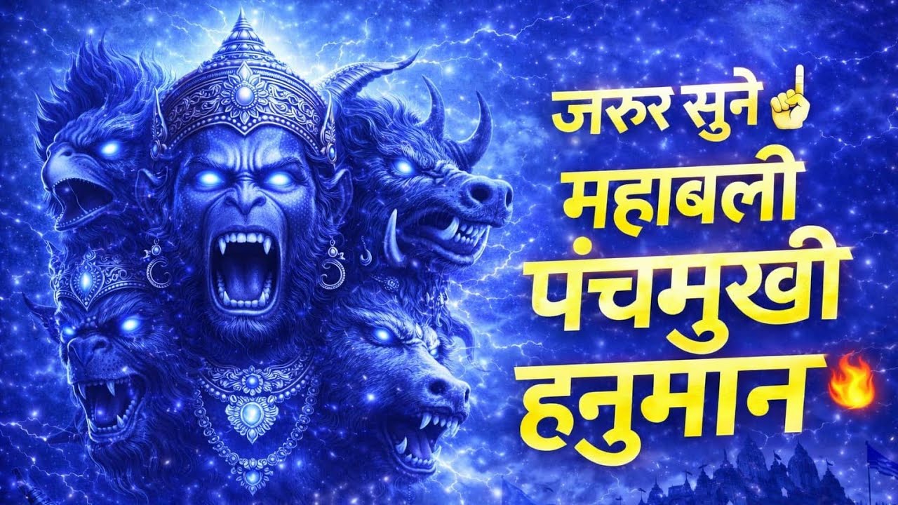 Panchmukhi Hanuman Kavach | पंचमुखी हनुमान कवच | Hanuman Kavach Powerful Mantra For Protection1