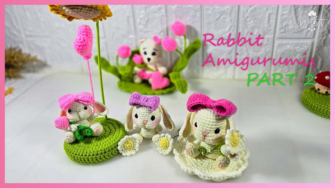 Teje este Hermoso Conejito Amigurumi [PART 2] 🐰💖 | Crochet Paso a Paso