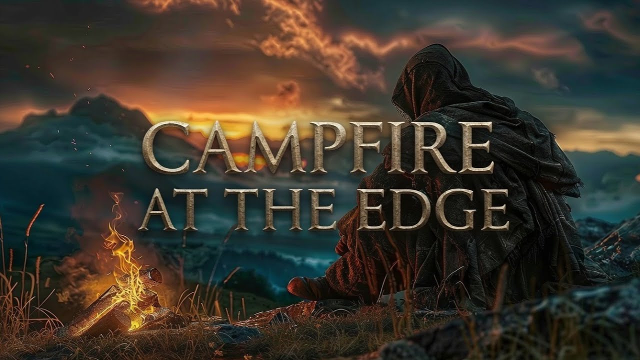 Campfire at the Edge of the World | Medieval Sleep Ambience for Deep Rest