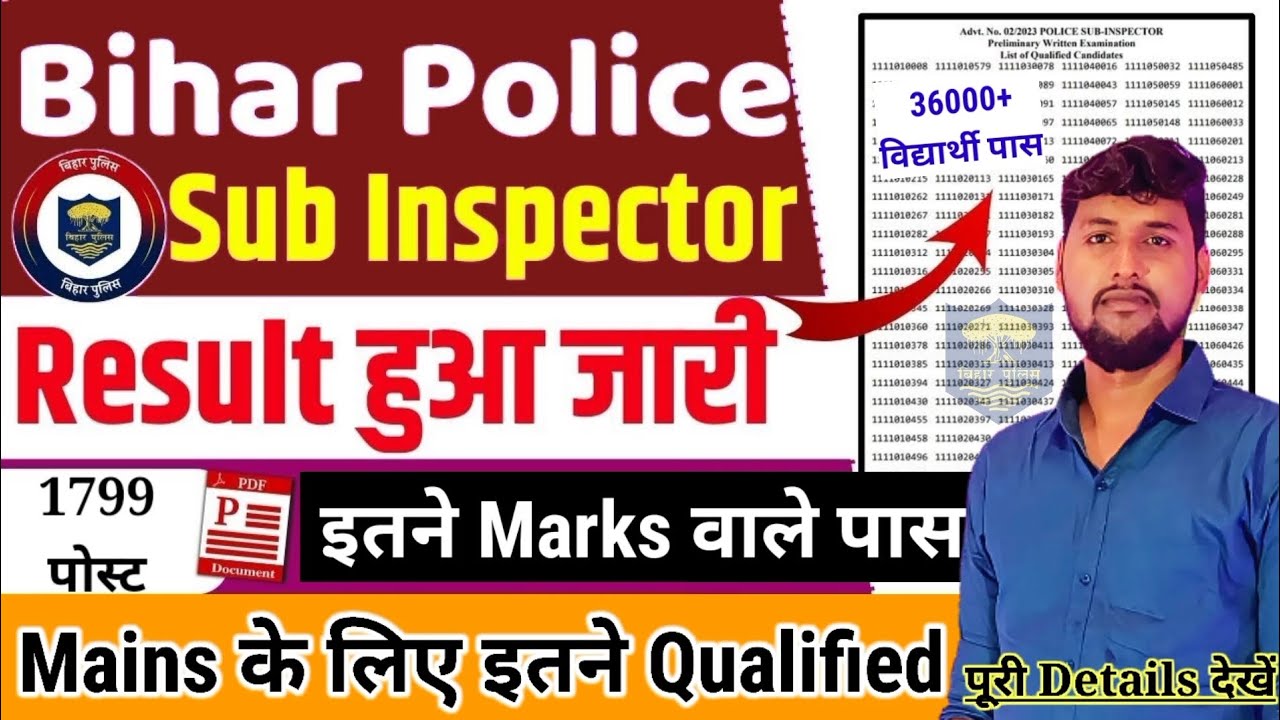 Bihar Police SI Result 2026🥳Bihar Daroga Cutoff🥰Bihar SI Result!Bihar SI Cutoff💯Bihar SI Mains Exam