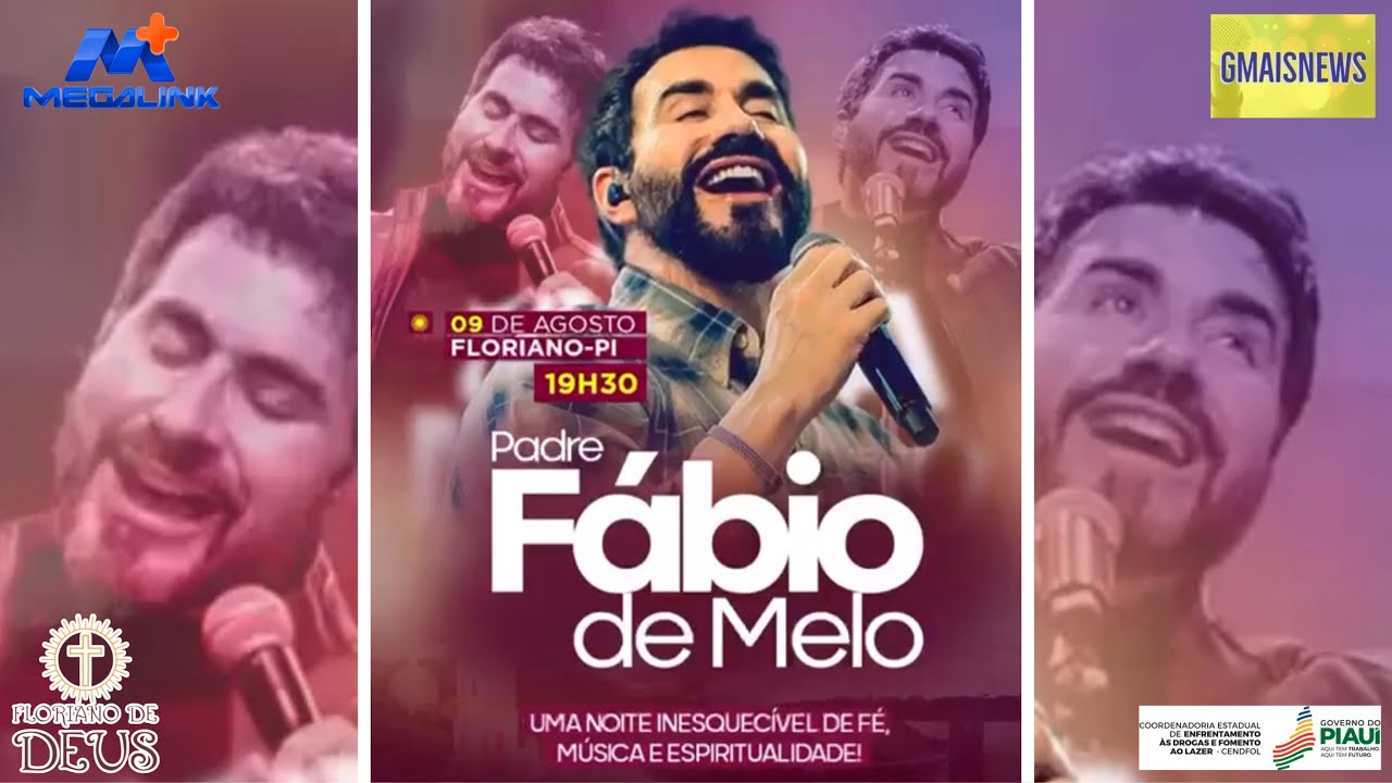 PADRE FABIO DE MELO EM FLORIANO PI - AGOSTO 2024