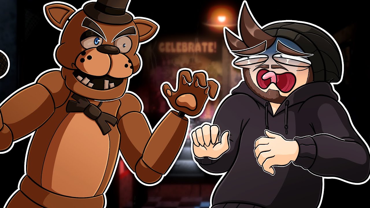 I DONT REMEMBER THIS GAME BEING SO SCARY | Five Nights at Freddy's 1 & 2