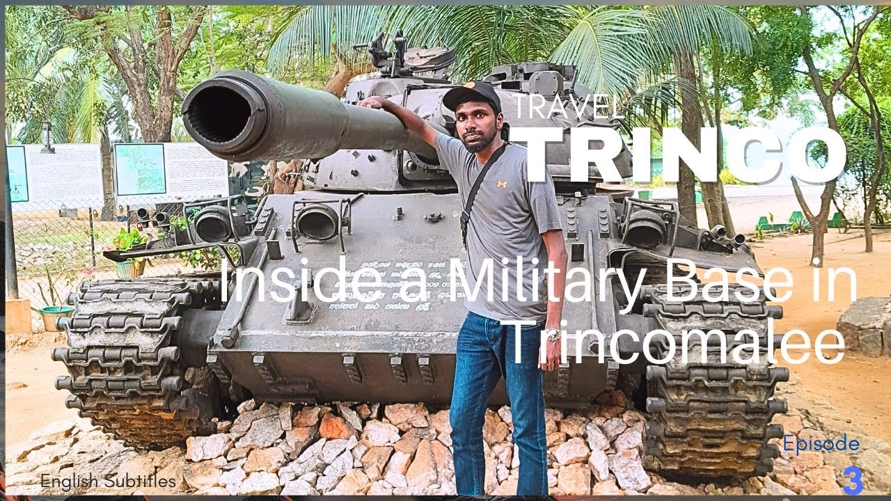 Exploring the Trincomalee Navy Camp and Military Base | Orr's Hill Army Museum 🇱🇰 (Episode 03)