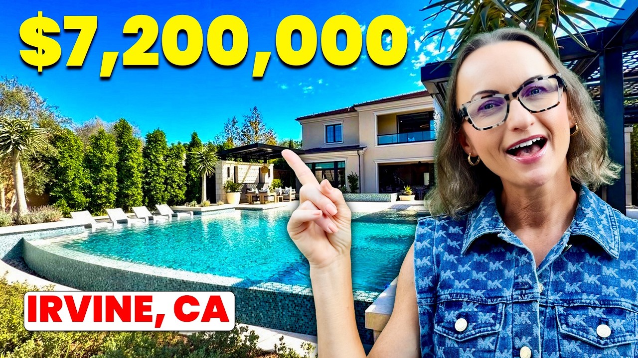 Insane $7 Million Ultra Luxury Home Tour in Irvine, CA