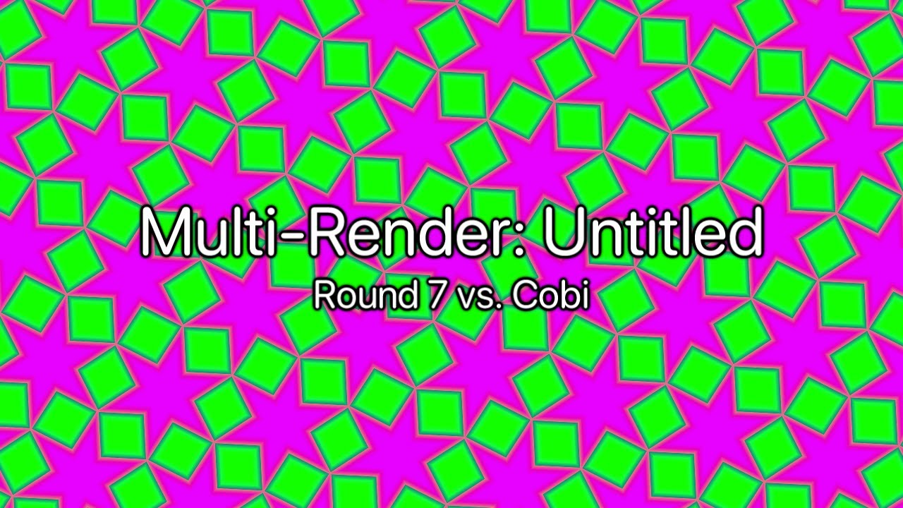 Olek, Multi-Render: Untitled - Round 7 vs Cobi