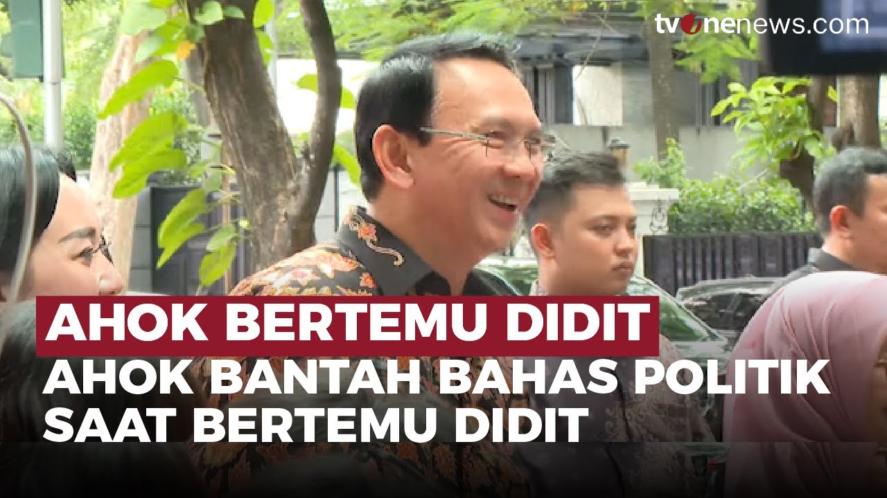 Halal Bi Halal di Rumah Megawati, Ahok Ngaku Sempat Ngobrol Bareng Didit | OneNews Update