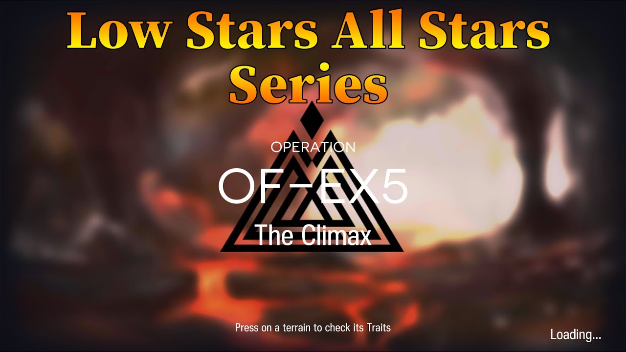Arknights Obsidian Festival OF-EX5 Guide Low Stars All Stars