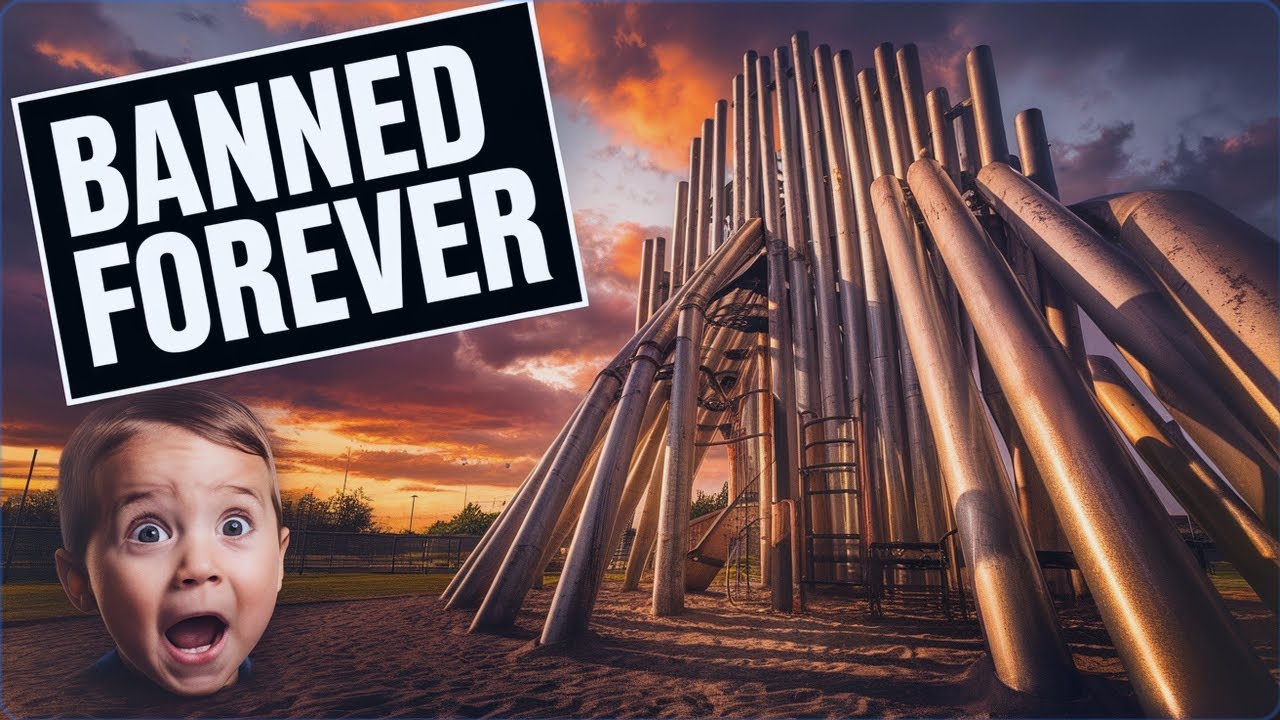 10 Nostalgic Pieces Of Playground Equipment From The 80s That Have DISAPPEARED Over Time