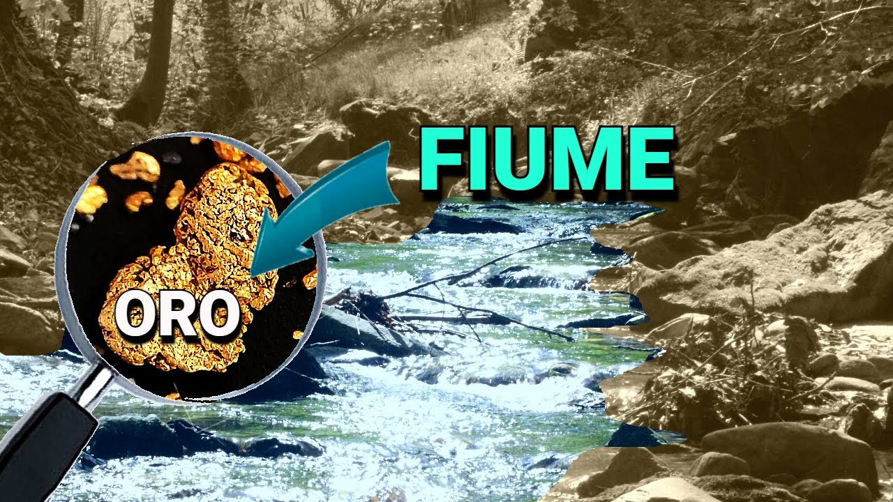 C'&egrave; l'ORO sott'acqua nel fiume?! Ho provato questa nuova TECNICA per recuperare le pepite d'oro! 🌊