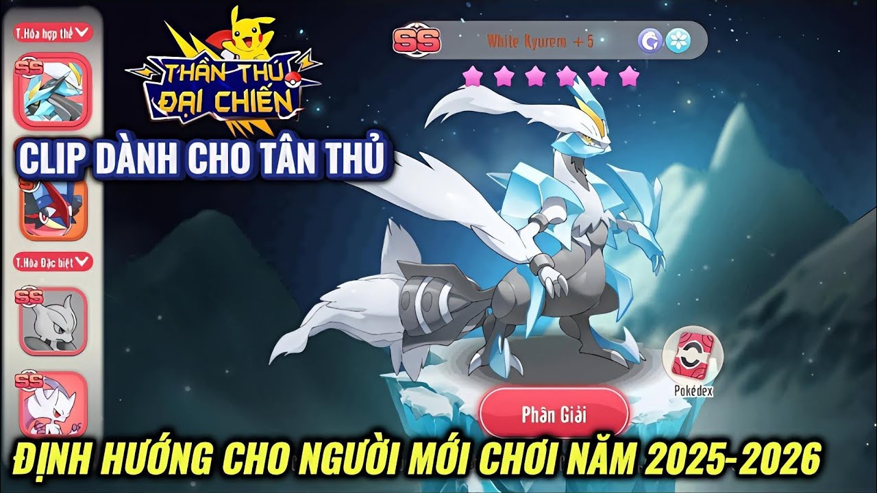 Thần Thú Đại Chiến - Clip dành cho Tân Thủ : Định hướng đội hình cho người mới chơi năm 2025-2026
