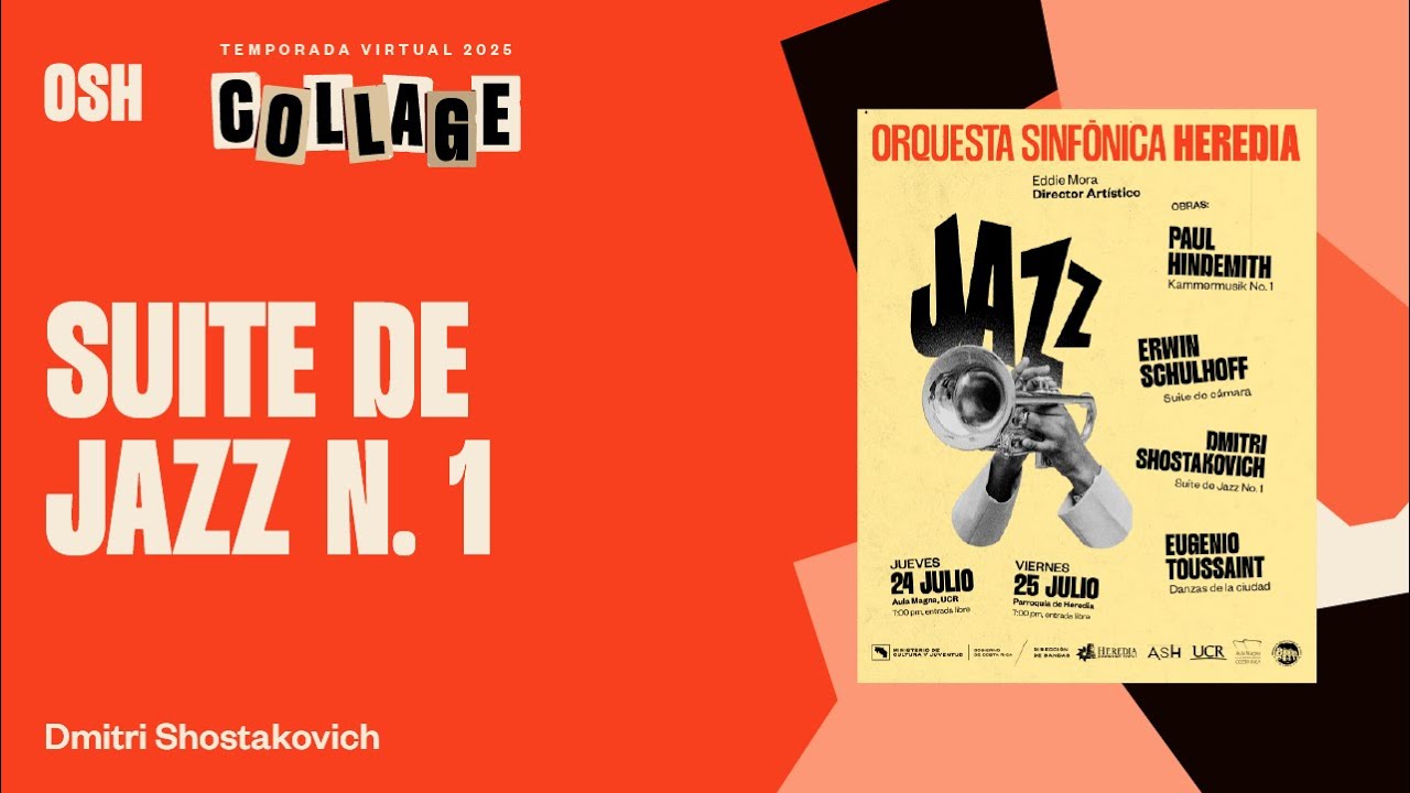Dmitri Shostakovich | Suite para Orquesta de Jazz No.1 | OSH | Director: Eddie Mora