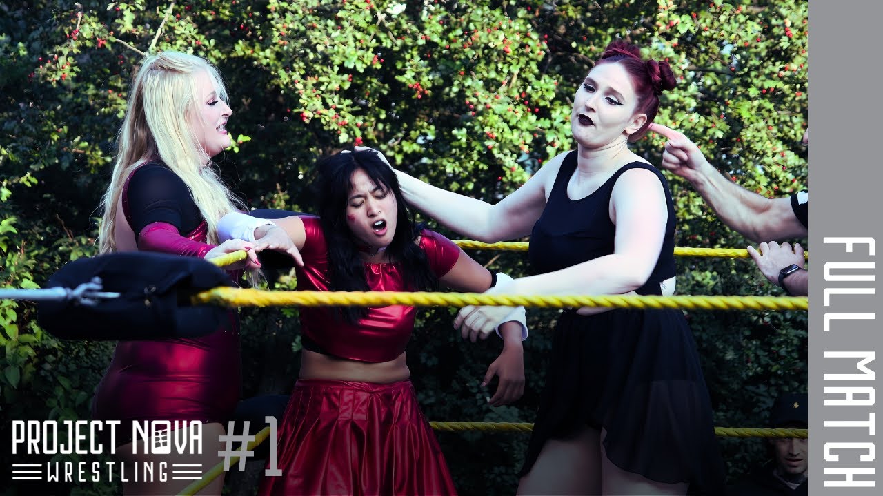 Women's Wrestling — Kara & Amy Heartbeat vs. Xara Grace & Lady V  (NOVA #1)