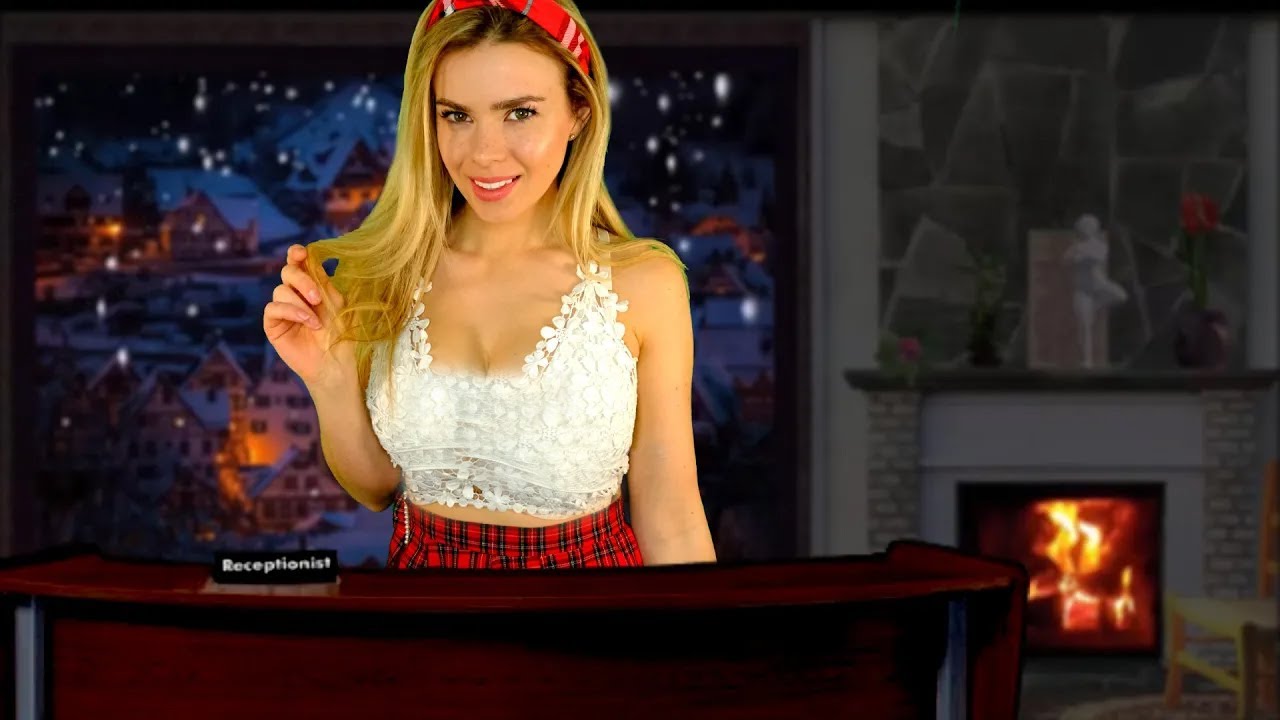 ASMR ROMANTIC LUXURY SCOTTISH HOTEL CHECK-IN ❤︎