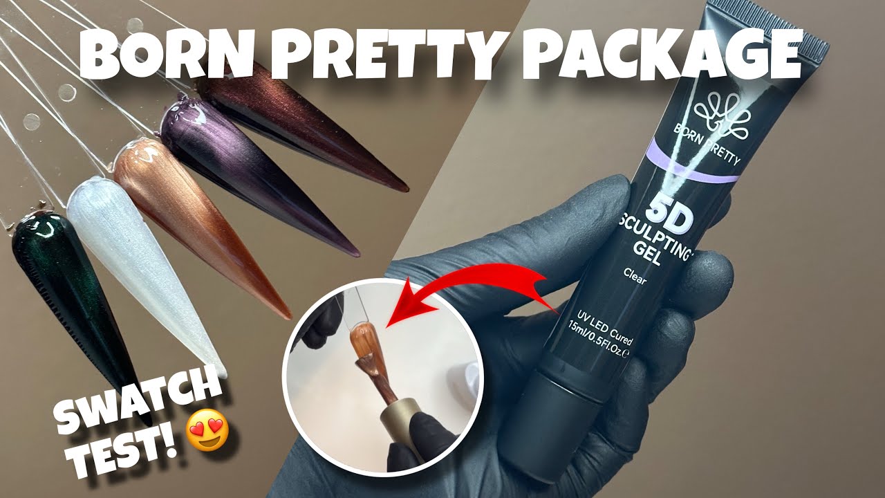 BORN PRETTY SENT ME THIS?! 😍 Nail Swatch Test