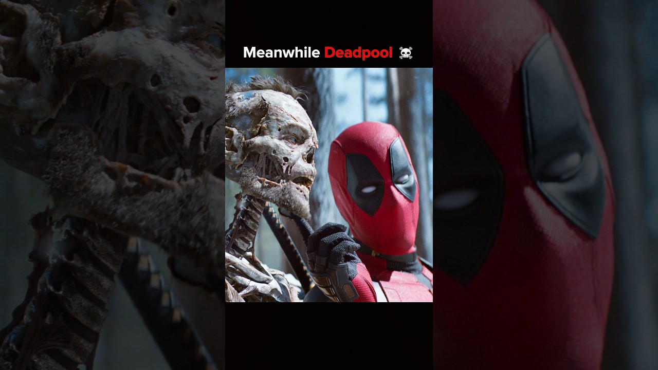 Meanwhile Deadpool🔥☠️ #shorts