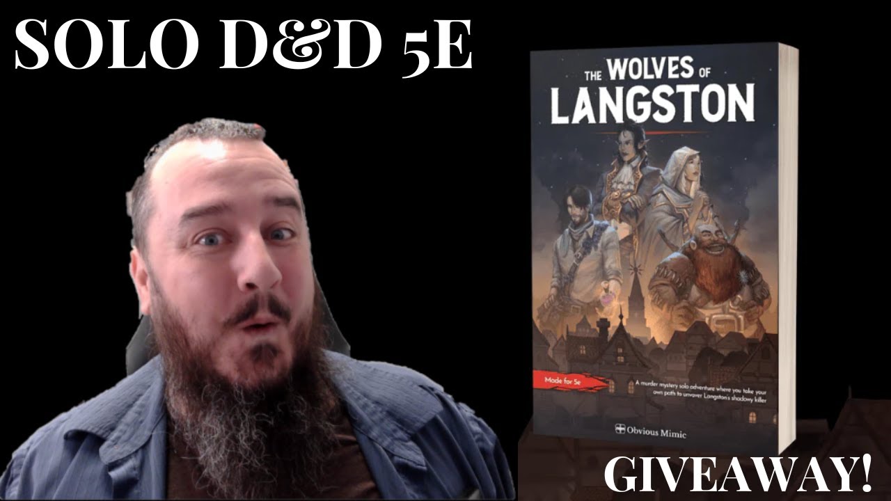 How to Play The Wolves of Langston a Solo D&D adventure! - Dungeons & Dragons!
