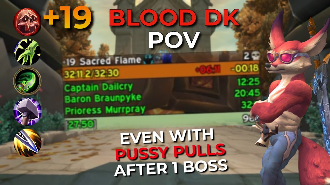 +19 Priory of Sacred Flame || BLOOD DK POV || NO FOOTMANS ROUTE