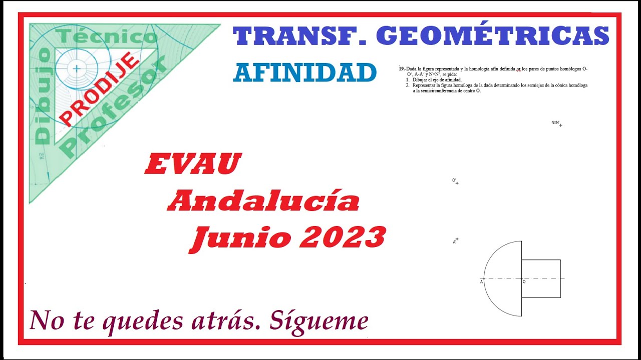 Afinidad. EVAU ANDALUCÍA JUNIO 2023   19.- AFÍN DE UN REMACHE. Dibujo técnico