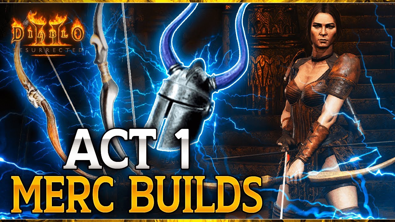 BEST CROWD Control In The Game Period - 5 Powerful ACT 1 Rogue Build Variants Diablo 2 Resurrected