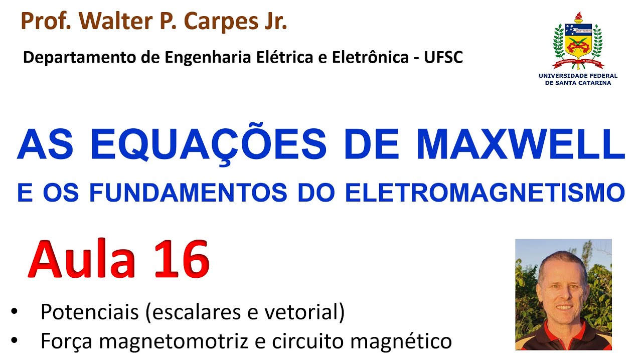 Aula 16: Potenciais (escalares e vetorial) e força magnetomotriz