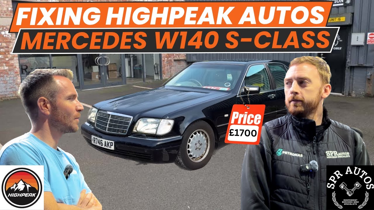 Я исправил каждую проблему на @HighPeakAutos ДЕШЕВО за 1700 фунтов стерлингов на Mercedes W140 S-...