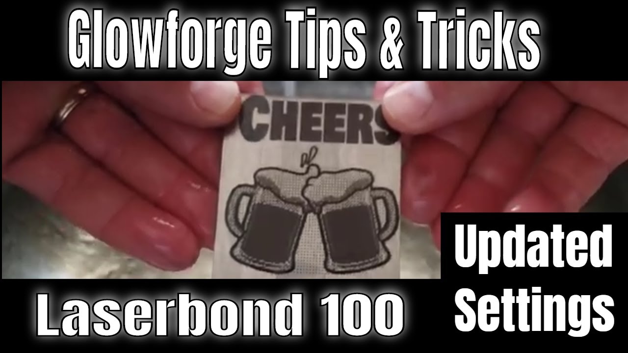 Tested! Honing my Glowforge Settings | Laserbond 100 & Stainless Steel