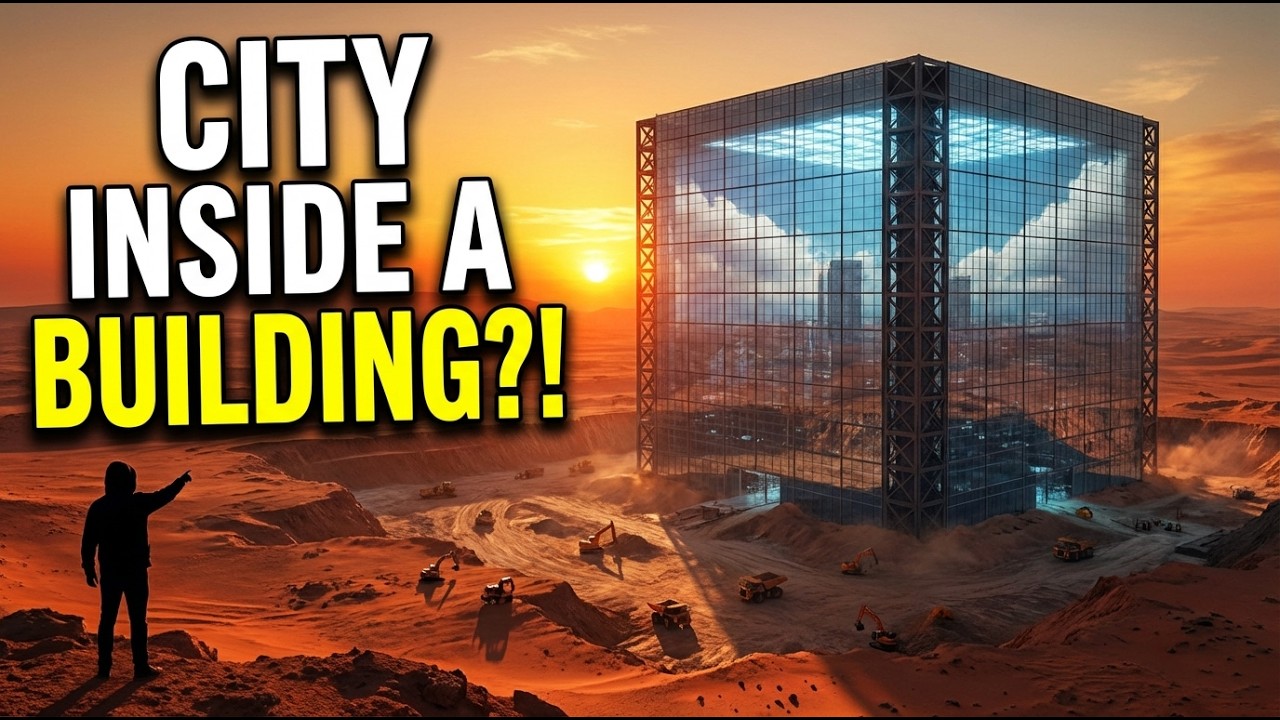 The Mukaab City in a Cube #evolution #facts #city
