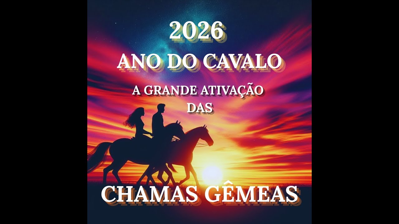 2026 O Ano do Cavalo: A Grande Ativação das Chamas Gêmeas