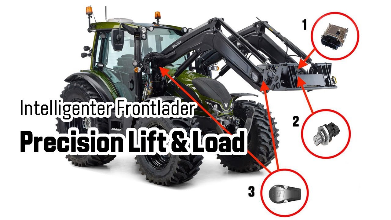 Функция Valtra Lift & Load | Интеллектуальный фронтальный погрузчик