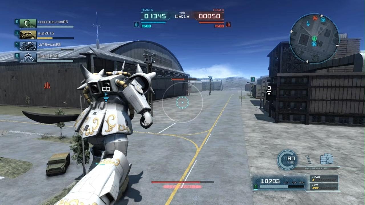Gundam Battle Operations #8003: M'Quve Gouf Lv 1 (300 Cost)