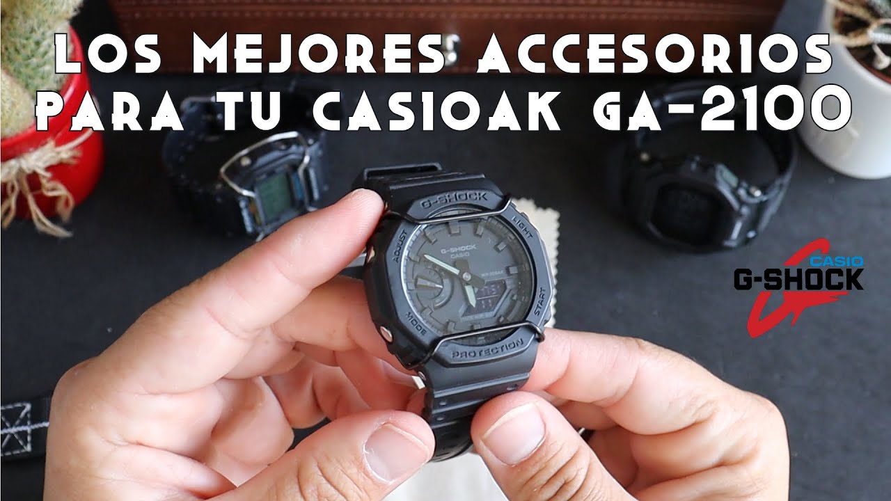 7 Accesorios BARATOS para el Casio GA-2100 