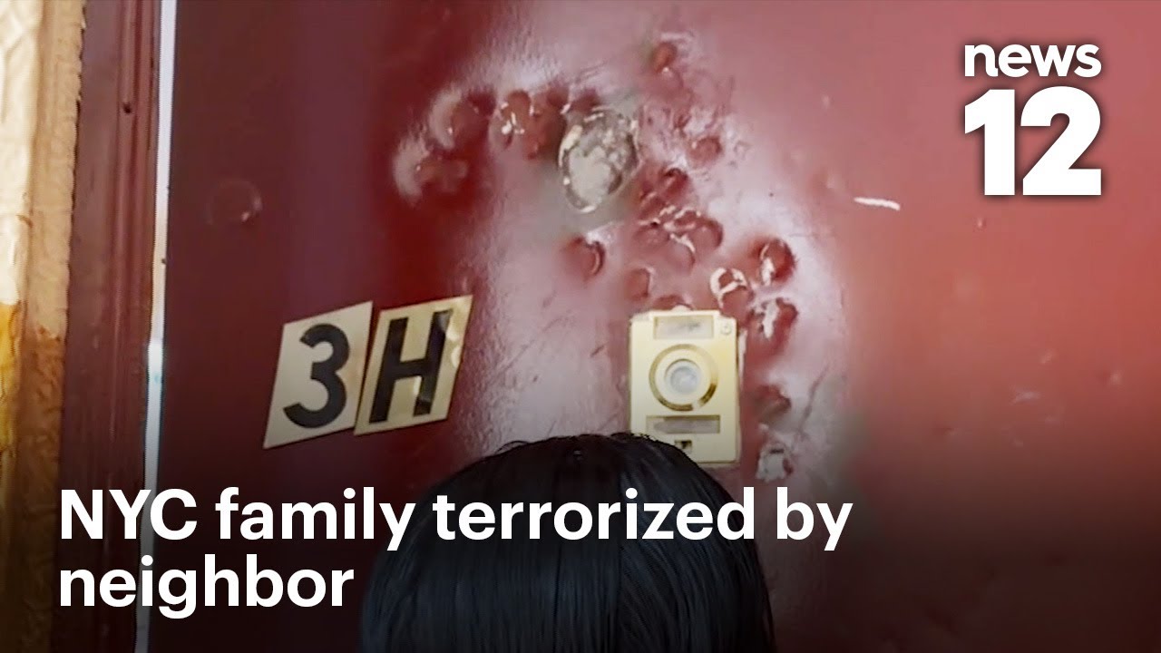 Family terrorized by a neighbor banging on their door for three months in The Bronx | News 12