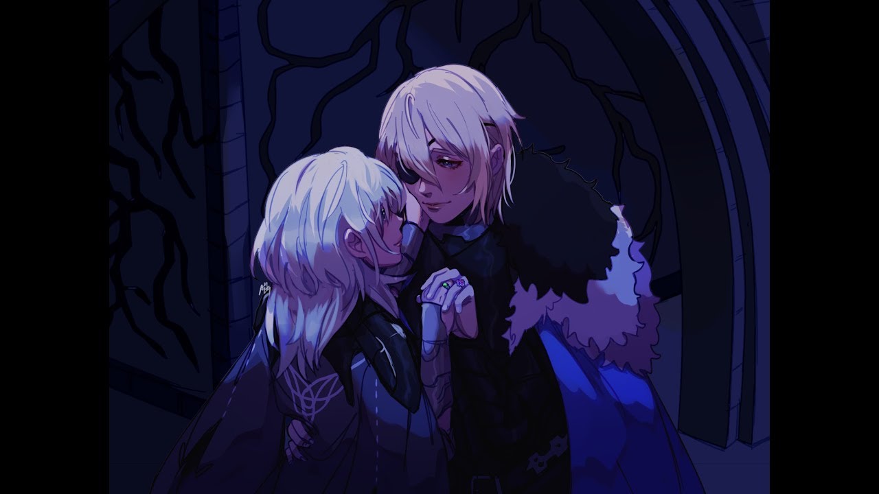 FIRE EMBLEM THREE HOUSES SPEEDPAINT Dimitri and Byleth Support