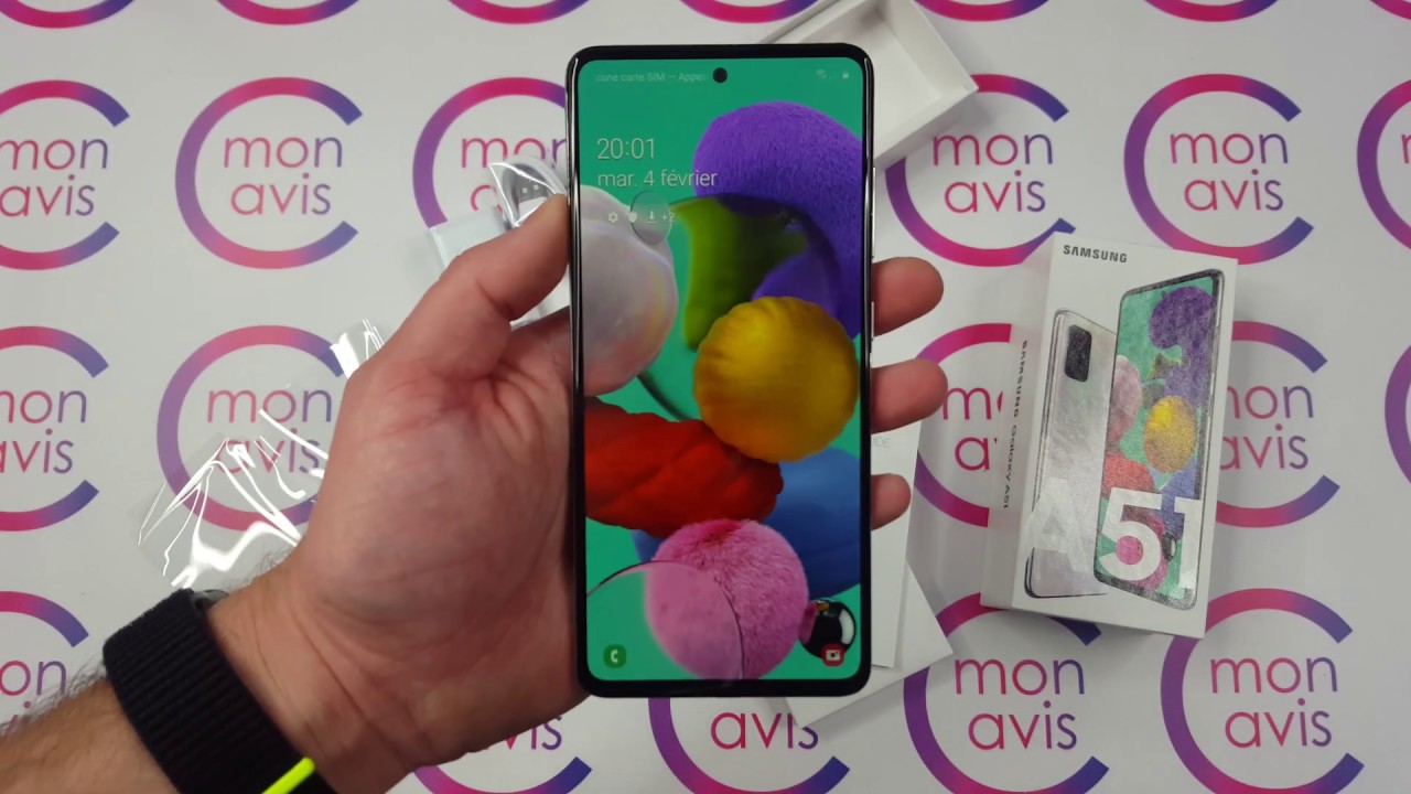 Déballage du Samsung Galaxy A51