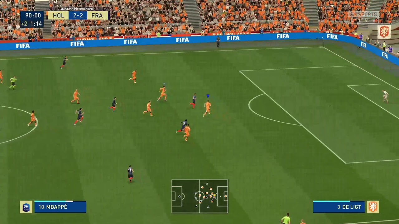 Only way to stop Mbapp&eacute; (cpu) FIFA 21 + Sliders