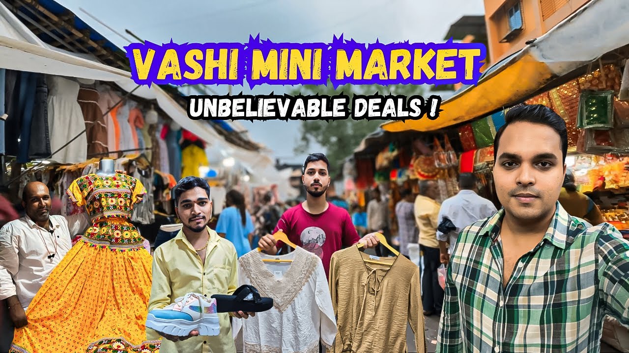 Vashi Mini Market Navi Mumbai – Navratri Street Shopping Deals