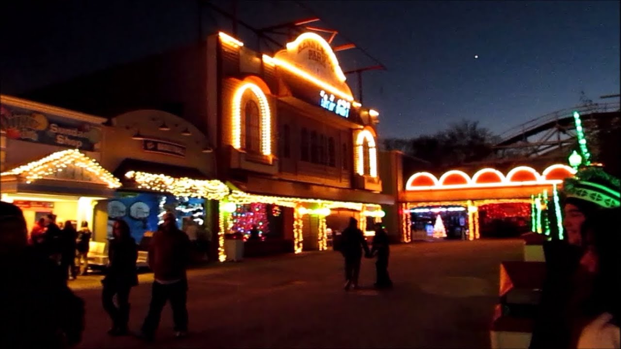 Kennywood Holiday Lights 2013