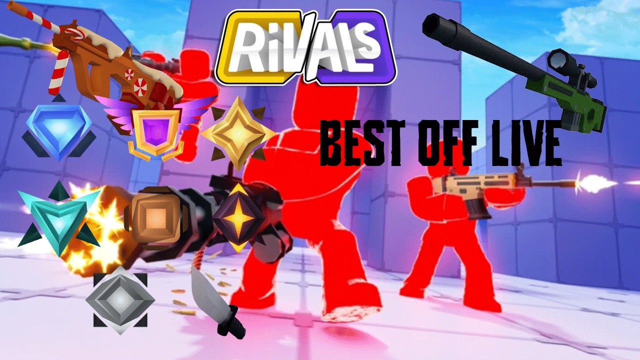 🔥 BEST OF LIVE RIVALS ROBLOX – RANKED INTENSE + CHEATER + VS ABONNÉS ! 🔥